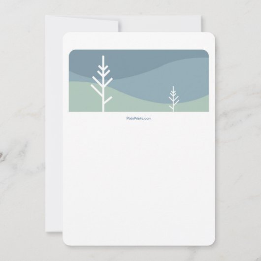 Laten we het ijs op gaan kaart (Achterkant)