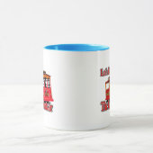 Laten we het kanaal van de Streetcar besturen Mok (Midden)