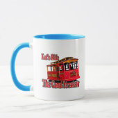 Laten we het kanaal van de Streetcar besturen Mok (Links)