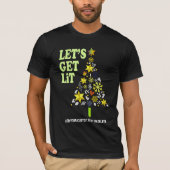 Laten we het kerstboom familie bijpassend feest t-shirt (Voorkant)