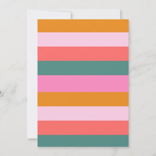 Laten we het kerstfeest gezellig vieren kaart (Achterkant)