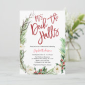 Laten we het kerstfeest Vrijgezellenfeest van de z Kaart (Staand voorkant)