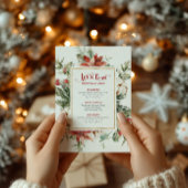 Laten we het kerstmenu vieren Kerstframe Menu