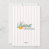 Laten we het lekker volstoppen Uitnodiging voor he (Achterkant)