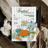 Laten we het lekker volstoppen Uitnodiging voor he