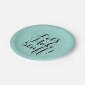 Laten we het maken ・ Craft Party Papieren Bordje (Gekanteld)