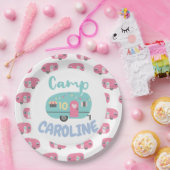 Laten we het meisje elke dag van de zondag gaan gl papieren bordje (Feest)