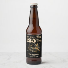 Laten we het nieuwjaarsfeest Glamorous Black luide