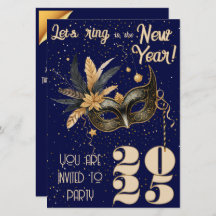 Laten we het nieuwjaarsfeest Glamorous Blue inluid