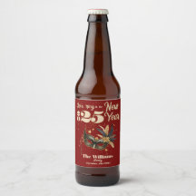 Laten we het nieuwjaarsfeest Glamoureus rood luide