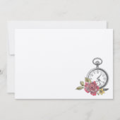 Laten we het nog eens proberen | Oude Alice in Won Save The Date (Achterkant)