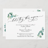 Laten we het nog eens proberen Uitgestelde trouwka Kaart (Voorkant / Achterkant)