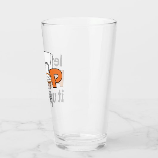 Laten we het omhoog houden glas (Links)