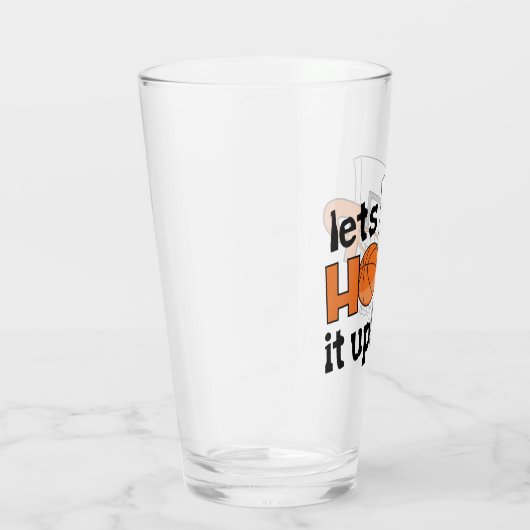 Laten we het omhoog houden glas (Rechts)