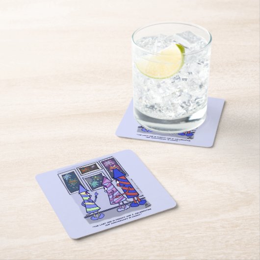 Laten we het Onderzetter Papier vieren (Insitu)