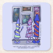 Laten we het Onderzetter Papier vieren (Voorkant)