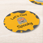 Laten we het Onderzetter van het Spooky Papier kri (Gebogen)