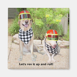 Laten we het opfrissen en rollen! magneet