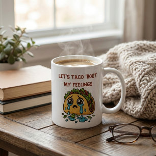 Laten we het over mijn gevoelens hebben Grappige h Koffiemok