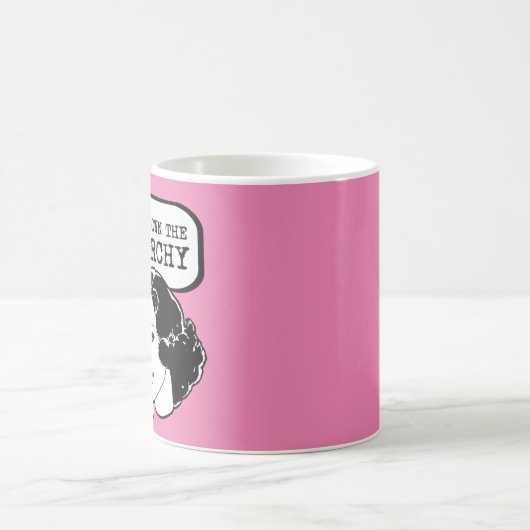 Laten we het patriarchaat neerhalen koffiemok (Center)