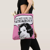 Laten we het Patriarchaat neerhalen Tote Bag (Dichtbij)