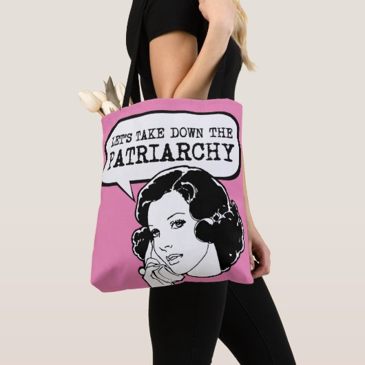 Laten we het Patriarchaat neerhalen Tote Bag (Dichtbij)