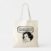 Laten we het Patriarchaat neerhalen Tote Bag (Achterkant)