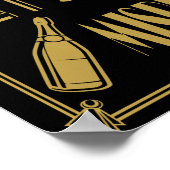 Laten we het Poster van een misdadige partij afdru (Hoek)