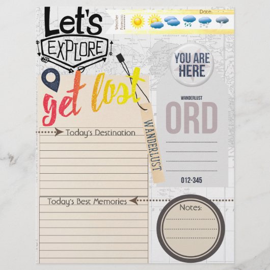 Laten we het reisjournaal bekijken (Voorkant)