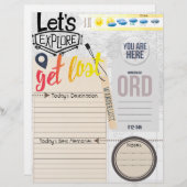 Laten we het reisjournaal bekijken (Voorkant / Achterkant)