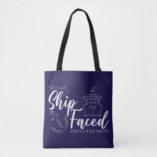 Laten we het schip nautisch onder ogen zien tote bag