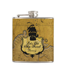 Laten we het schip onder ogen zien, grappige  stij heupfles