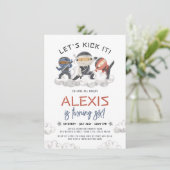 Laten we het schoppen Ninja Warrior Martial Arts V Kaart (Staand voorkant)