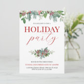 Laten we het seizoensfeest vieren kaart (Staand voorkant)