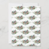 Laten we het seizoensfeest vieren kaart (Achterkant)