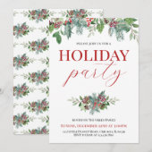 Laten we het seizoensfeest vieren kaart (Voorkant / Achterkant)