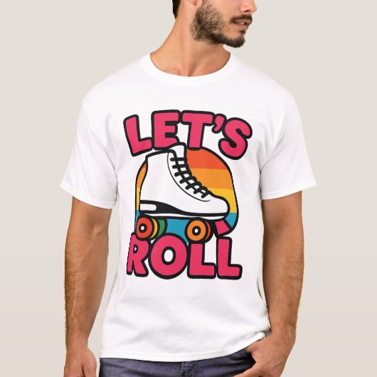 Laten we het T-shirt rollen (Voorkant)