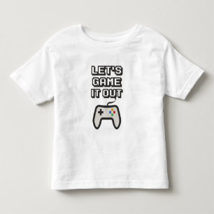 Laten we het uitgamen kinder shirts