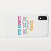 Laten we het uitgamen - Retro stijl Case-Mate iPhone Case (Achterkant (horizontaal))