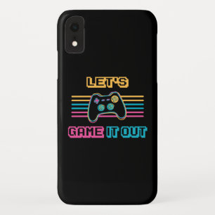 Laten we het uitgamen - Retro stijl Case-Mate iPhone Case