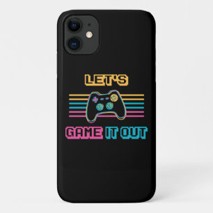 Laten we het uitgamen - Retro stijl Case-Mate iPhone Case