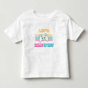 Laten we het uitgamen - Retro stijl Kinder Shirts