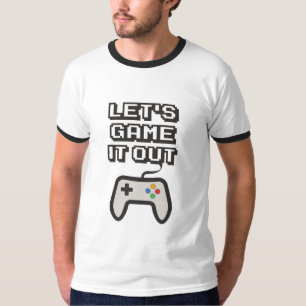 Laten we het uitgamen t-shirt