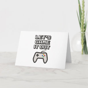 Laten we het uitspelen kaart