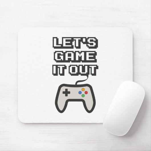 Laten we het uitspelen muismat (Met muis)