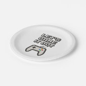 Laten we het uitspelen papieren bordje (Gekanteld)