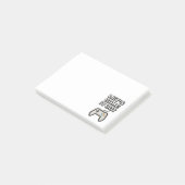 Laten we het uitspelen post-it® notes (Schuin)