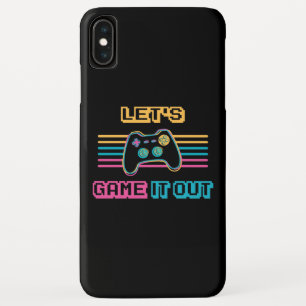 Laten we het uitspelen - Retrostijl Case-Mate iPhone Case