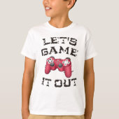 Laten we het uitspelen t-shirt (Voorkant)