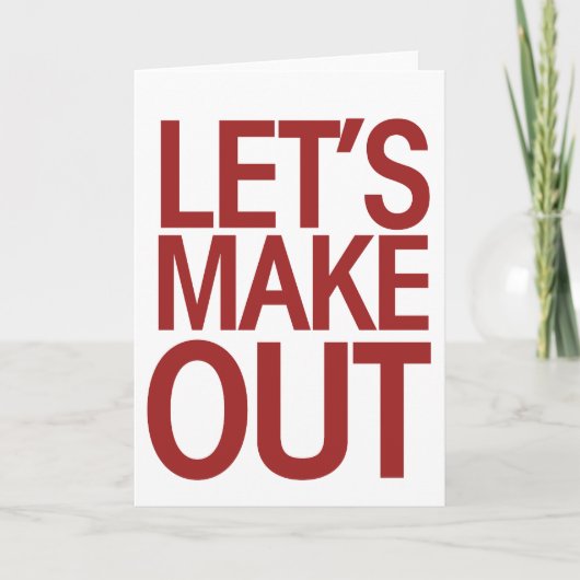 Laten we het uitzoeken feestdagen kaart (Voorkant)